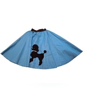 Costume Poodle Skirt Adult one size  Sock Hop 50's Party Halloween DRESS UP VGUC